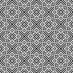 Abstract seamless pattern with geometric shapes.