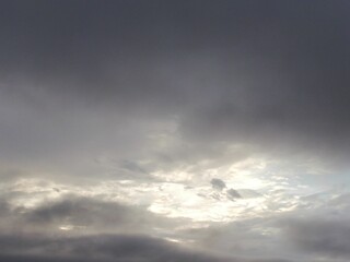 Obraz premium A cloudy grey day