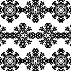 geometric cool abstract floral pattern