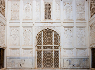 Exterior of the Bibi Ka Maqbara - baby Taj Mahal - in Aurangabad, Maharashtra, India, Asia