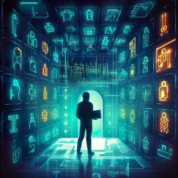 cybersecurity computer vernetzung
