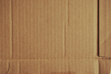 Fototapeta premium cardboard texture background, brown paper box