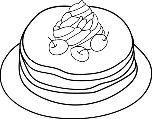 Pancakes Outline