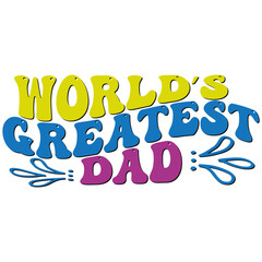 Retro keychain Father's Day T-shirt Design, Vector