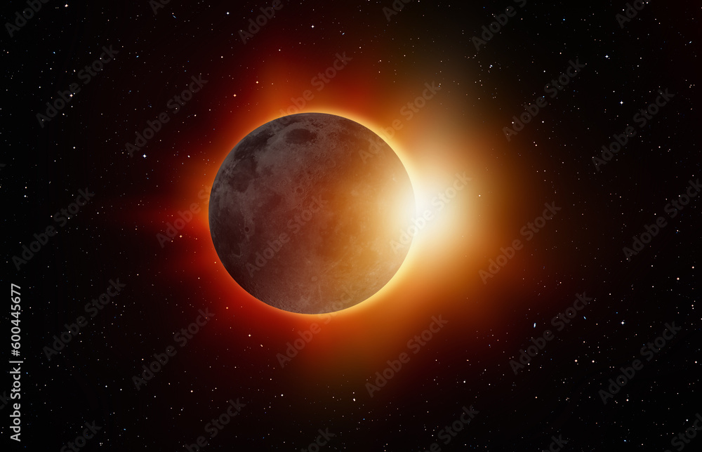 Poster solar eclipse 