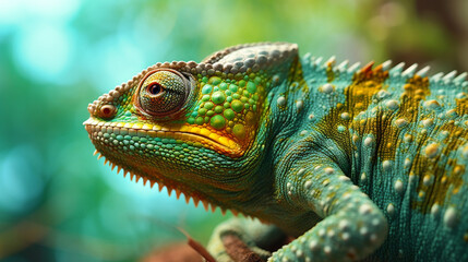 Fototapeta premium close up of a lizard