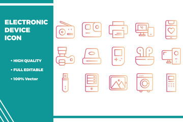 Electronic Device Icon pack