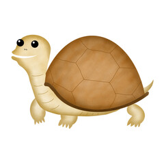 Cute cartoon turtle