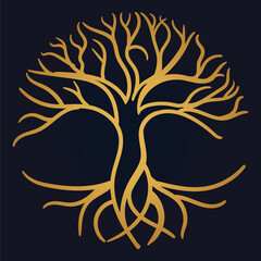 Obraz premium Tree of Life , Yggdrasil vector 