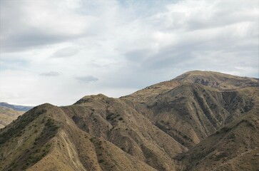 View of the mountains. Landscape in the mountains. View. Mountains. Armenia. View of the mountains in Armenia. Armenian nature. Armenian mountains. View of mountains and sky.