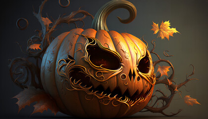 pumpkin for helloween