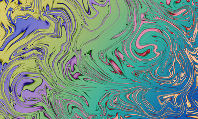 Abstract background colorful oil paint style