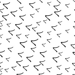 Seamless pattern with sketch squiggle