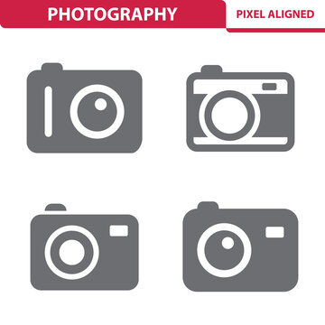 Photography Icons. Photo, Camera Vector Icon