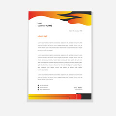 letterhead flyer corporate official minimal creative abstract professional informative newsletter magazine poster brochure design