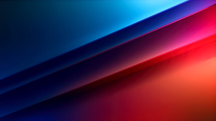 Abstract dark background with colored lines, generative AI.