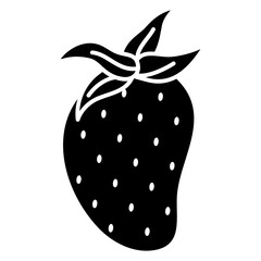 strawberry fruit icon