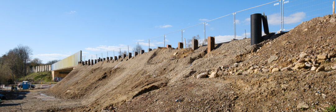 Ausbau der Bundesstra&szlig;e 1 / A44, Aplerbeck,  Dortmund, Nordrhein-Westfalen, Deutschland, Europa