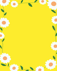 summer background and banner. Abstract illustration with leaves. Summer. Vector illustration.
