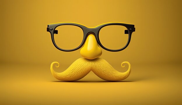 april fools banner by ai generative