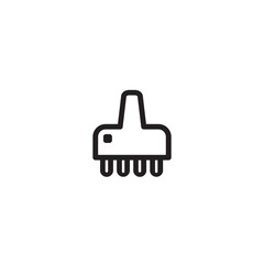 Hair Clip Fashion Outline Icon