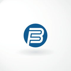Vector Logo - Combination Letter B and F Customized