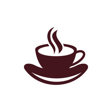 Mug Coffe Hat Modern Creative Logo