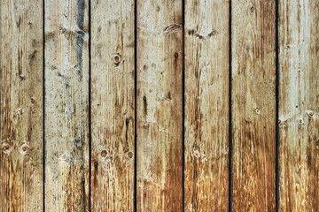 Old rustic rough wood background. Old house wall. Vintage backdrop. Wood planks. Wooden texture background. Old surface
