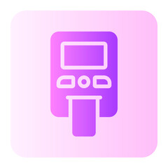 glucometer gradient icon