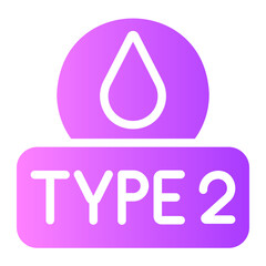 type 2 gradient icon