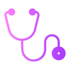 stethoscope gradient icon