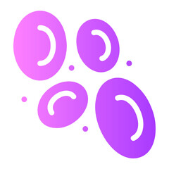 Obraz premium blood cells gradient icon
