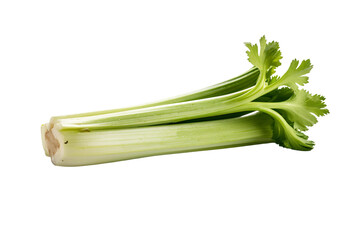 Vegetable celery on transparent background , Generative Ai