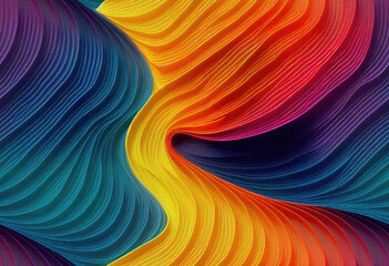 Seamless Quilled Paper Art