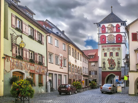 St. Martin gate in Wangen im Allgau, Germany