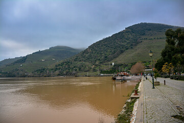 Duoro River in the portugese mountains