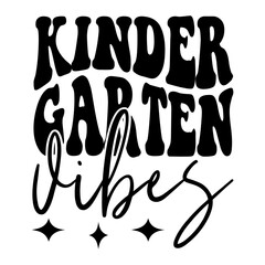 Kindergarten vibes svg
