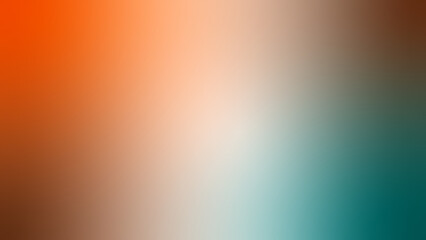 horizontal orange - brown - teal gradient background