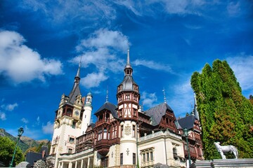 Peles Castle in Sinaia, Romania