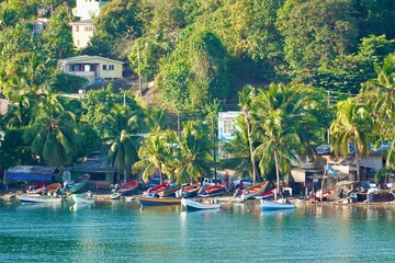 Castries Harbour Saint Lucia, West Indies