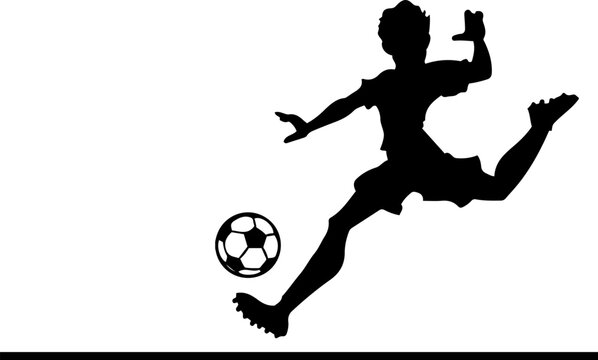 Silhouettes of Soccer Players: How to Create an Eye-Catching Image