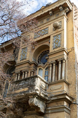 Obraz premium detail of a building