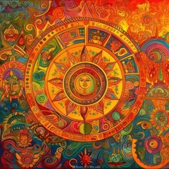 background with a pattern