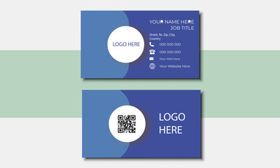 Modern Business Card - Creative and Clean Business Card Template.