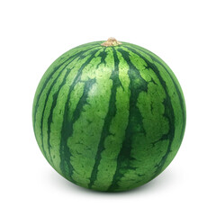 スイカのイラスト　リアル