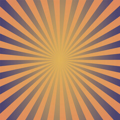 Orange and Purple Burst vector illustration.