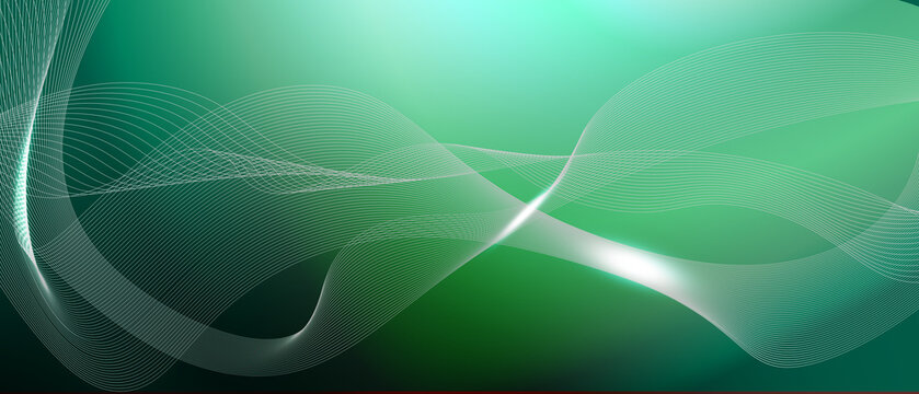 green abstract background 