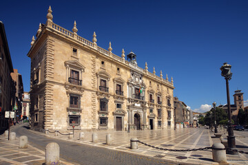 Naklejka na ściany i meble historical building in Granada, Spain