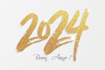 felice anno nuovo - buon anno 2024	