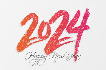 2024 - happy new year - best wishes 2024 background